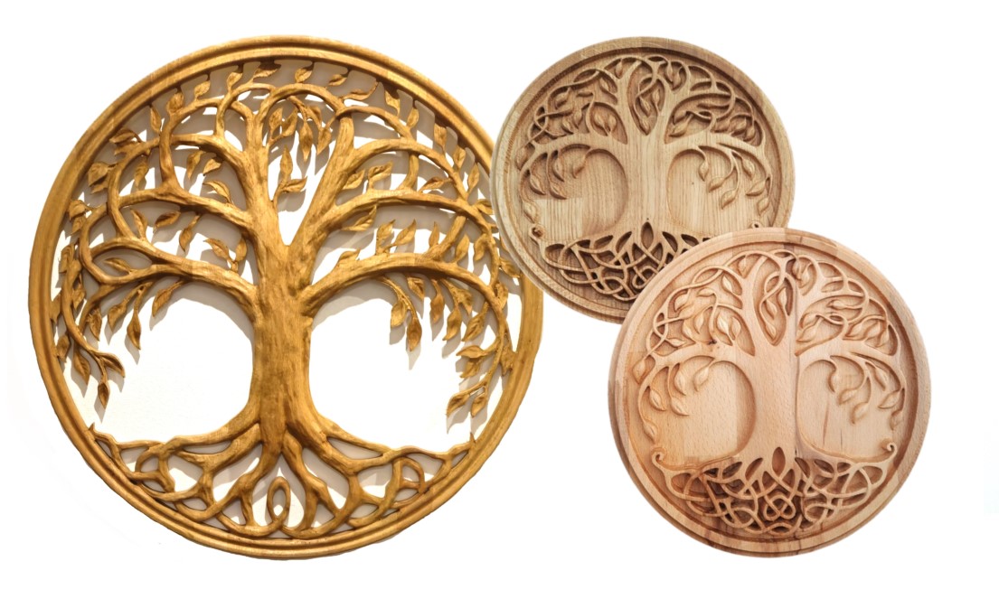 Drevená Kata prináša exkluzívne 3d vyrezávané obrazy na stenu! 🌳Stromy života z masívneho dreva v unikátnej kvalite i veľkosti. ⭐ Urobte radosť exkluzívnym dreveným darčekom sebe, či rodine a priateľom s dopravou zadarmo od 150 eur.