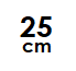 25 cm