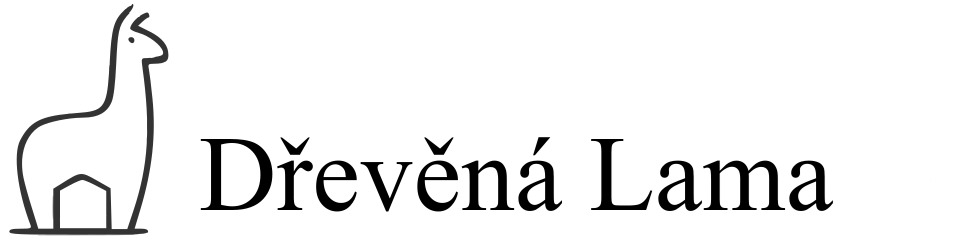 dřevěná lama