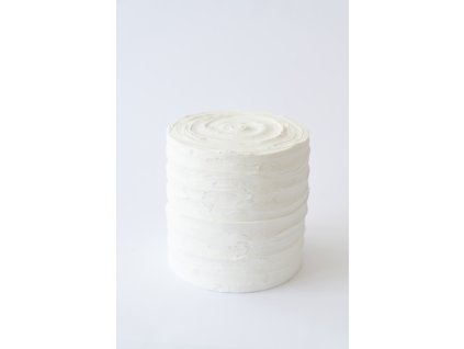 Umělý bílý dort - vodorovný vzor