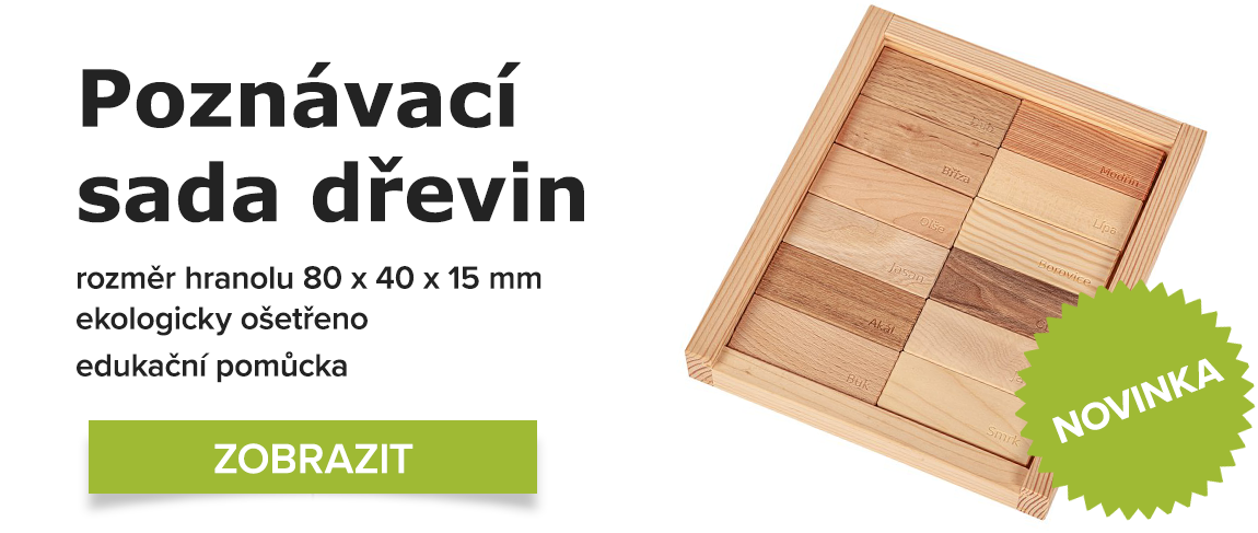 Poznávací sada dřevin Truhlářství Spáčil