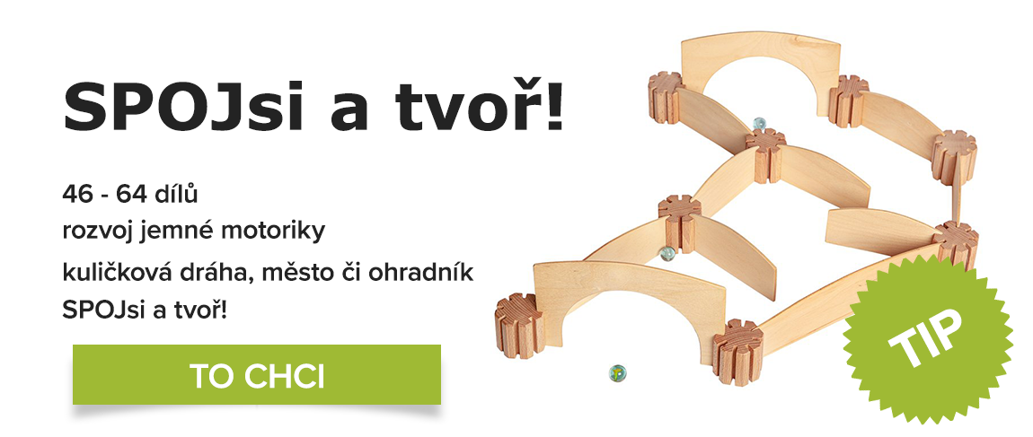 SPOJsi a tvoř dřevěná stavebnice Truhlářství Spáčil