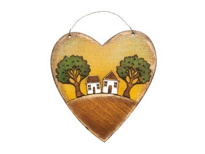 Srdce domečky 1