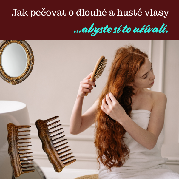 Hřebeny a kartáče na dlouhé vlasy