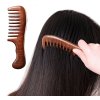 Dřevěné hřebeny pro dlouhé vlasy