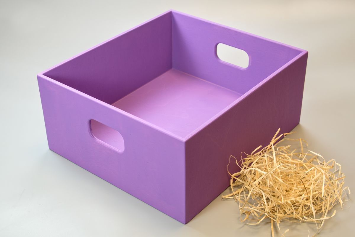 úložný box, nízký, 2ks, pro KALLAX barevné varianty: fialová