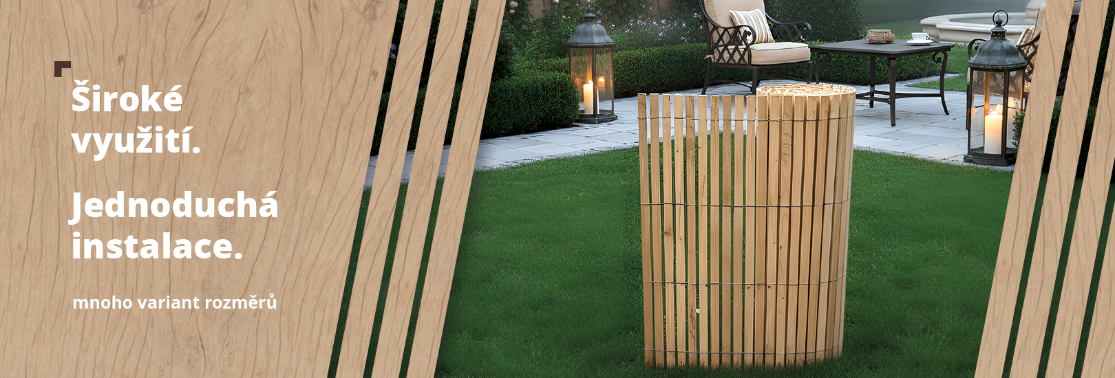 ŠIROKÉ VYUŽITÍ, JEDNODUCHÁ INSTALACE