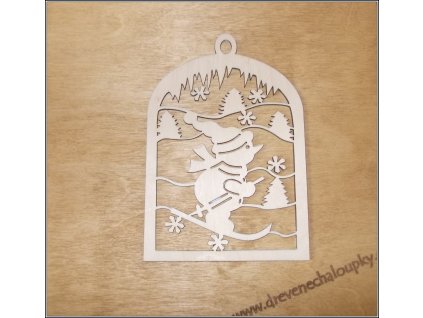 Sněhulák na zavěšení