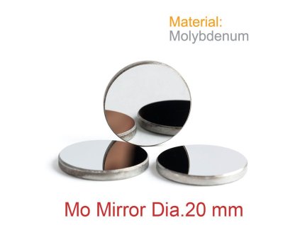 Sada 3 ks CO2 zrcadel a čočky