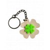 Přívěsek - čtyřlístek s filcem