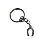 Kovový přívěsek na klíče - mini podkova