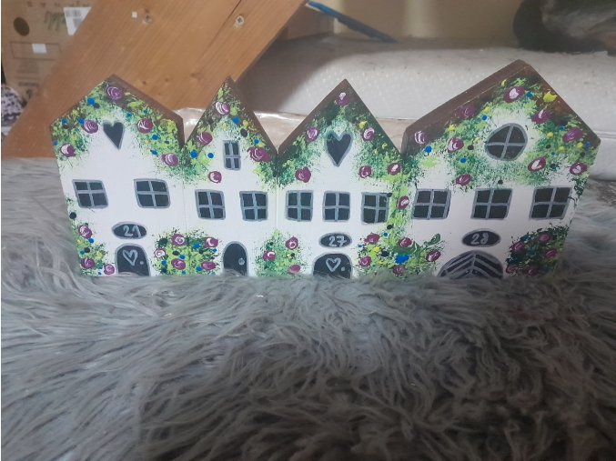 Dřevěný obal růže