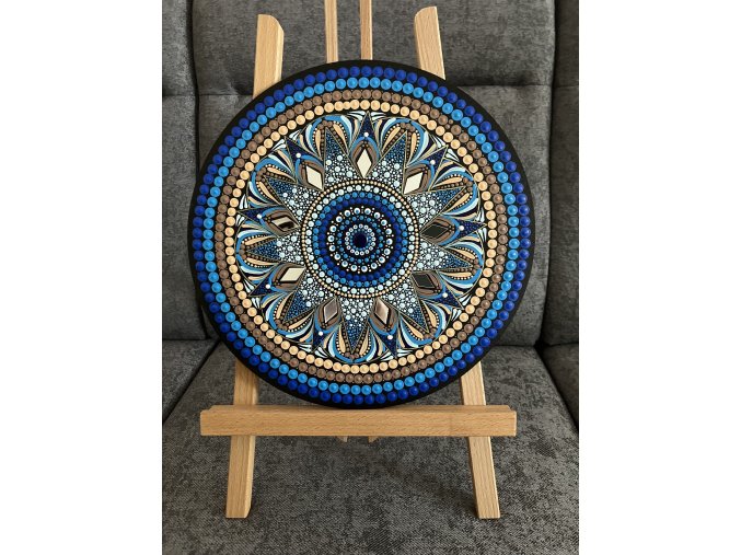Mandala modra