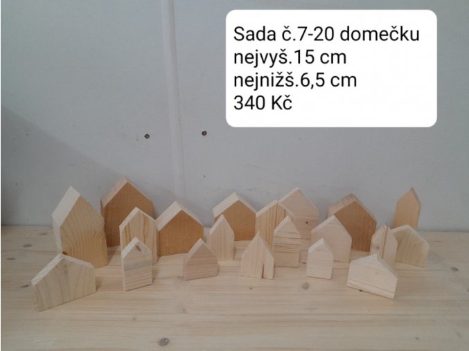 Sada domečků č.7