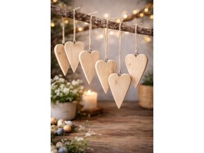 Srdce k zavěšení 14 cm
