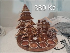 Svícen akát Vanocni