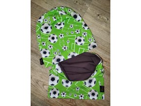 Sada čepice +nákrčník fotbal