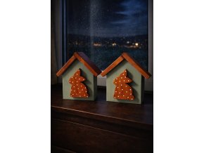 Domeček zajíček tečky