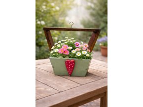 Zavěšení truhlík srdce