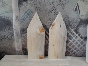 Dřevěný domeček 28x10x1,8 cm