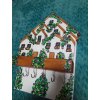 Malovaný věšák 40x25 cm ruze