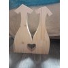 Duo tančící domečky 30 cm