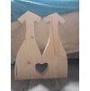 Duo tančící domečky 30 cm