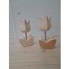 3D tulipán