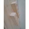 Svícen k dotvoření hranol 25x5,4x5,4 cm