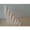 Dřevěné úzké domečky tl.4 cm