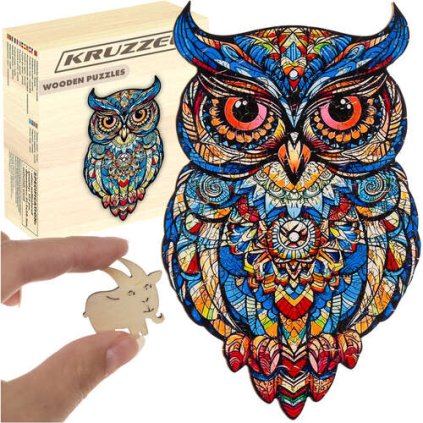 cze pm Drevene puzzle Kruzzel 24551 puzzle 17926 13