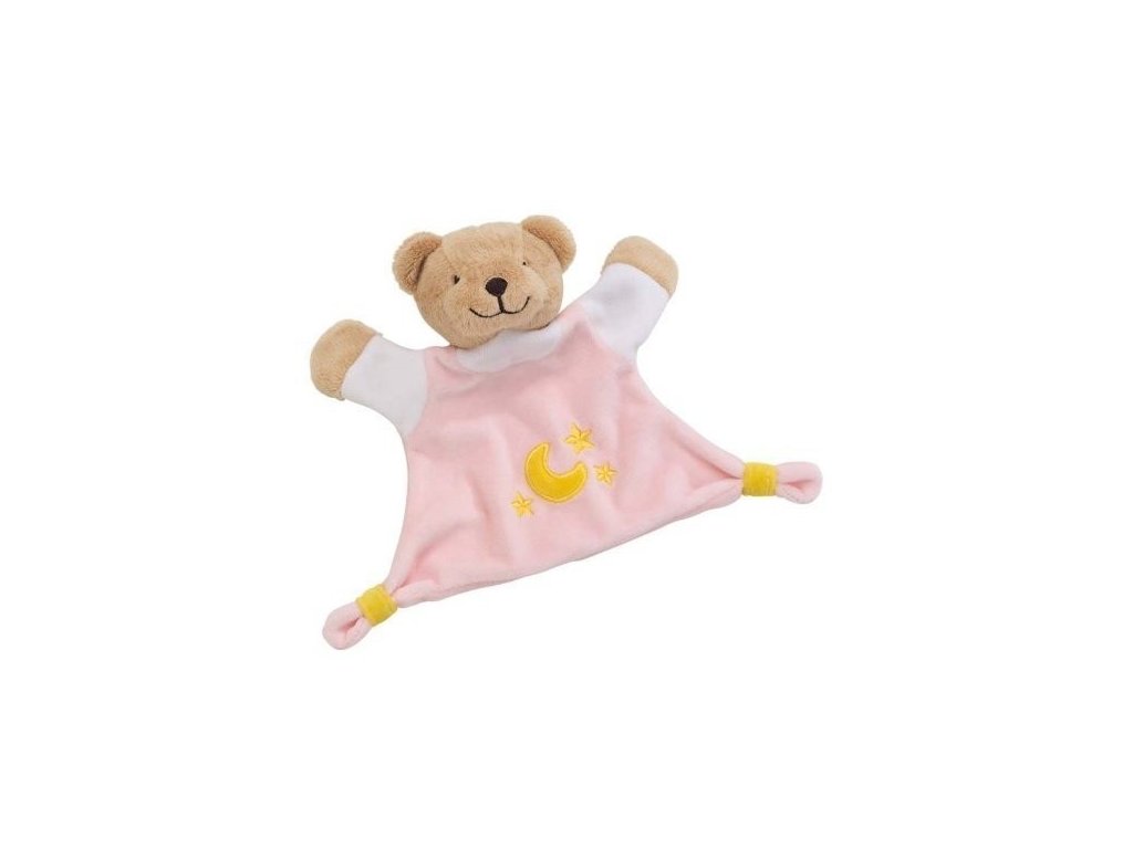 Cause Mazlivá hračka usínáček – Růžový medvídek