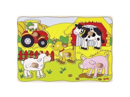 Na statku – puzzle ze dřeva pro nejmenší