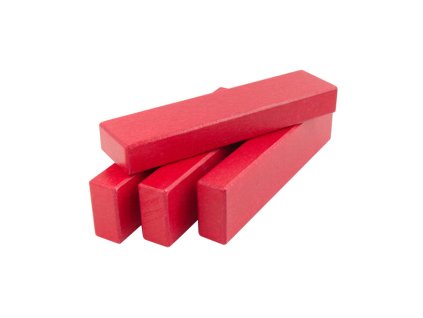 kvádr 16 cm červený