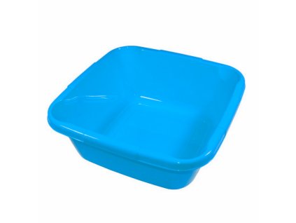 Dřez čtvercový 14L modrý