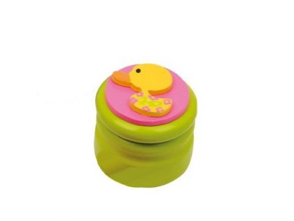 Dózička na mléčné zuby Kachnička - zelená