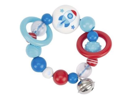 Plastový kroužek do ruky – raketa