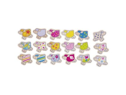 Pexeso ovečky, 32 díly