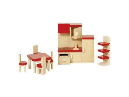 Nábytek pro panenky – kuchyň BASIC