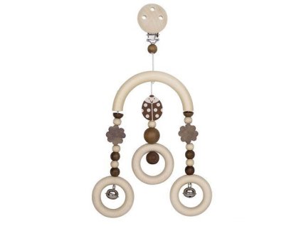 Beruška a čtyřlístek – závěs do kočárku