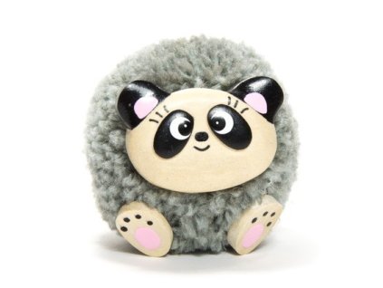 042 - Panda - magnetka (tropické dřevo)