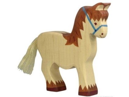 Tažný kůň – zvířátko ze dřeva