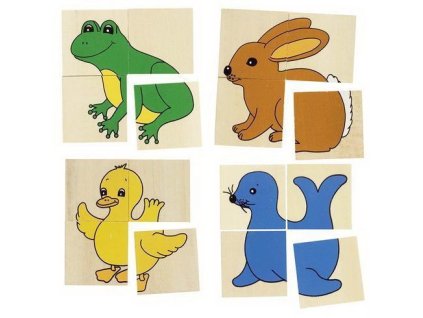 Minipuzzle se zvířátky – Karemo