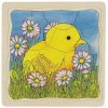 Slepička – vývojové vrstvené puzzle ze dřeva, 4 vrstvy, 44 díly