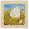 Slepička – vývojové vrstvené puzzle ze dřeva, 4 vrstvy, 44 díly