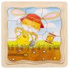 Zeleninový záhonek – vývojové puzzle, 53 díly