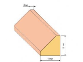 lista trojuhelnik 19x19