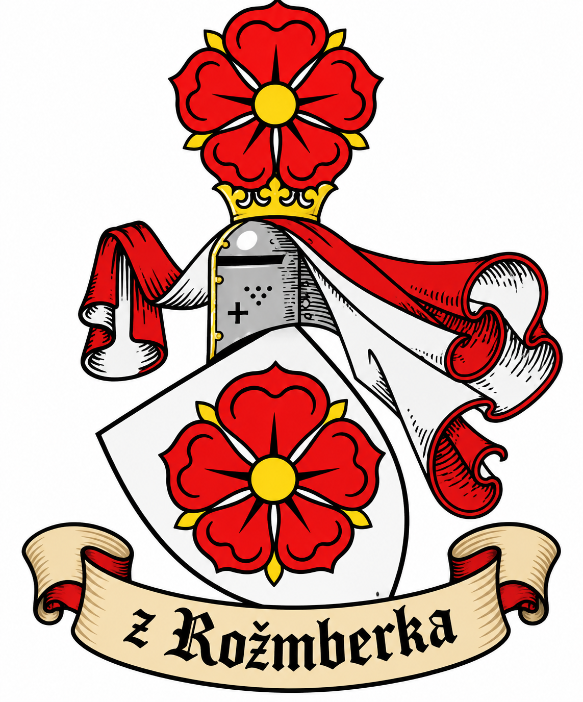 Erb Vítkovců z Rožmberka