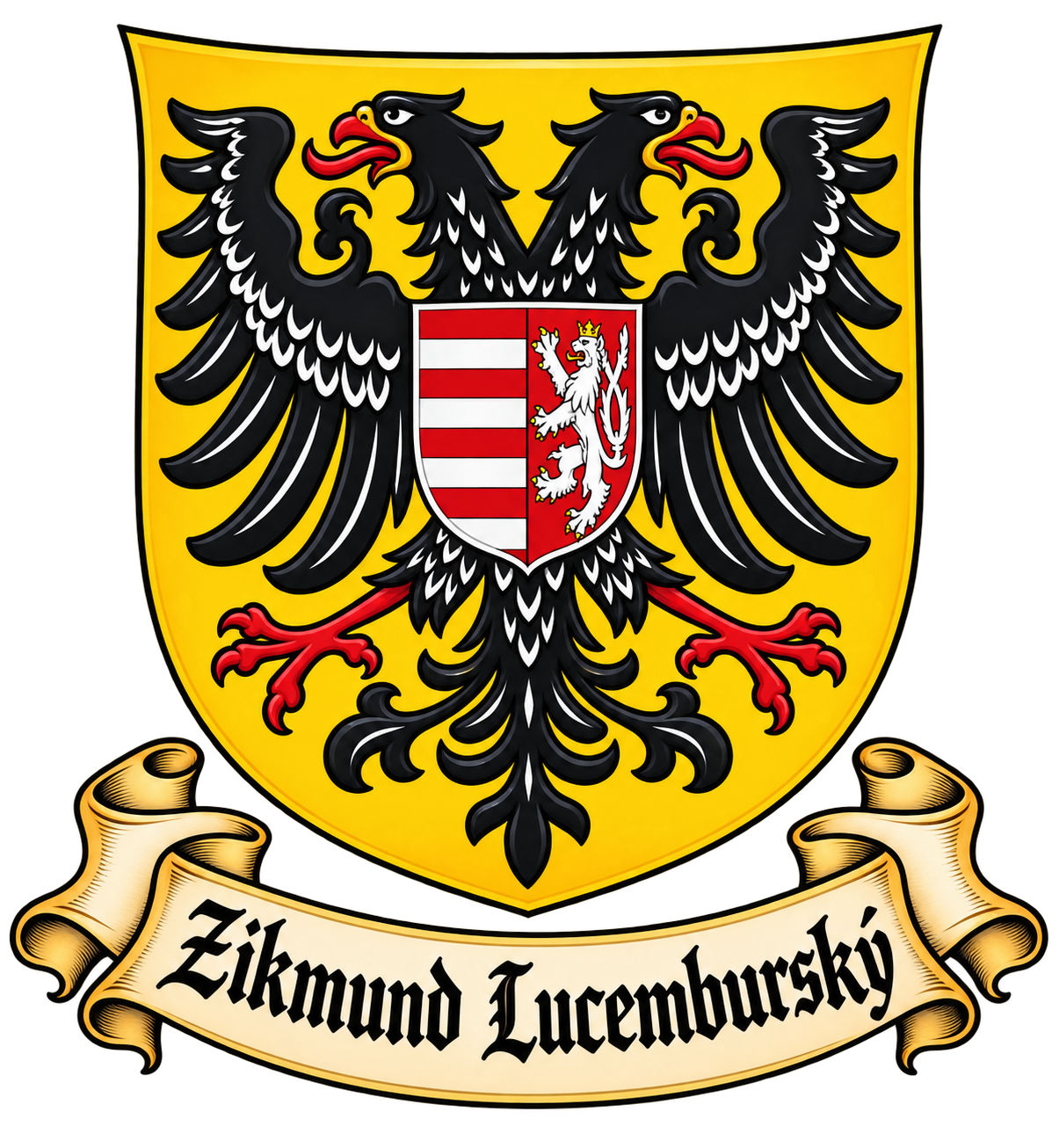 Erb Zikmunda Lucemburského