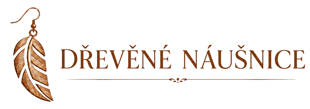 Dřevěné náušnice